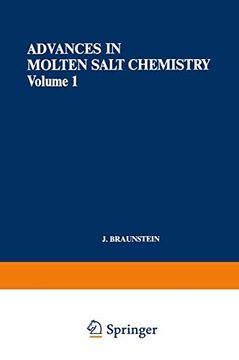 portada Advances in Molten Salt Chemistry: Volume 1 (en Inglés)