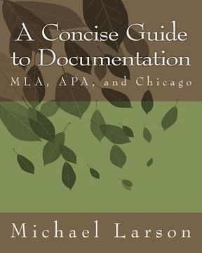 portada a concise guide to documentation (en Inglés)