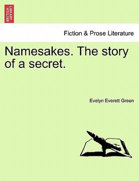 portada namesakes. the story of a secret. (in English)