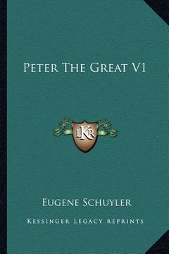 portada peter the great v1 (in English)