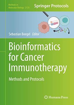 portada Bioinformatics for Cancer Immunotherapy: Methods and Protocols (Methods in Molecular Biology, 2120) (en Inglés)