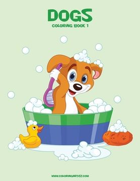 portada Dogs Coloring Book 1 (en Inglés)