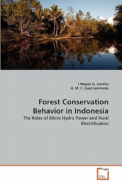 portada forest conservation behavior in indonesia (en Inglés)