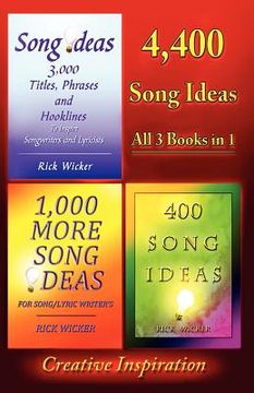 portada 4,400 song ideas (en Inglés)