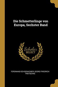 portada Die Schmetterlinge Von Europa, Sechster Band (en Alemán)
