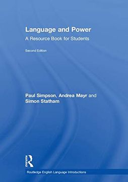 portada Language and Power: A Resource Book for Students (Routledge English Language Introductions) (en Inglés)