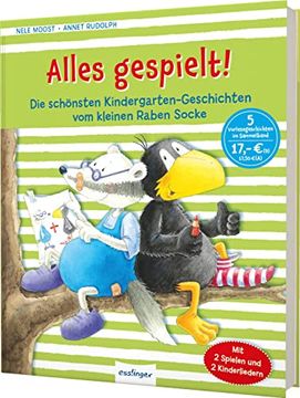 portada Der Kleine Rabe Socke: Alles Gespielt! Die Schönsten Kindergarten-Geschichten vom Kleinen Raben Socke (in German)