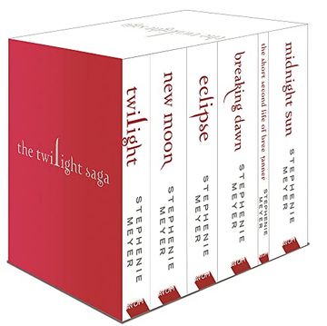 portada Twilight Saga 6 Book set (White Cover) 