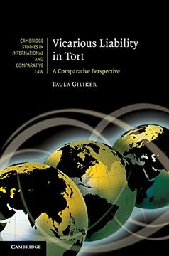 portada Vicarious Liability in Tort: A Comparative Perspective (Cambridge Studies in International and Comparative Law) 
