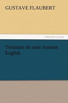 portada tentation de saint antoine. english (in English)