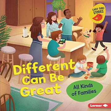 portada Different can be Great: All Kinds of Families (All Kinds of People (Early Bird Stories (Tm))) 