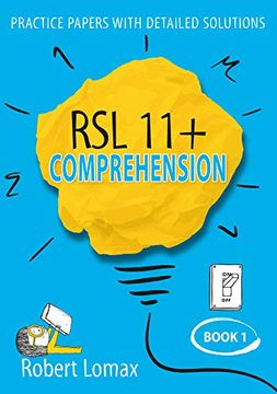 portada Rsl 11+ Comprehension: Volume 1: 2 (en Inglés)