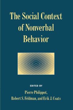 portada The Social Context of Nonverbal Behavior Paperback (Studies in Emotion and Social Interaction) (en Inglés)