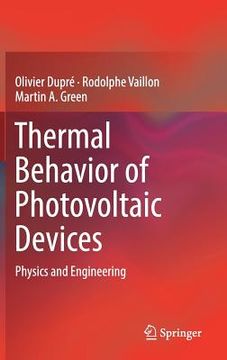 portada Thermal Behavior of Photovoltaic Devices: Physics and Engineering (in English)