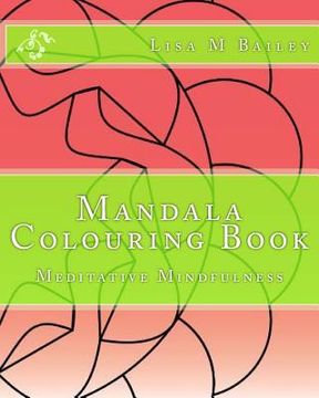 portada Mandala Colouring Book: Meditative Mindfulness
