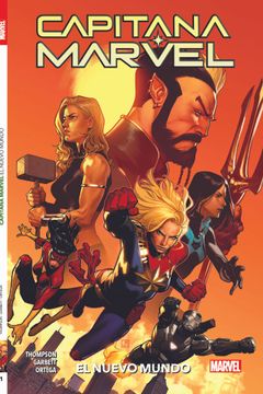 portada 100% Marvel Coediciones Capitana Marvel. El Nuevo Mundo 1