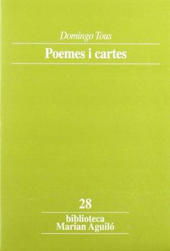 portada Poemes i cartes (Biblioteca Marian Aguiló)
