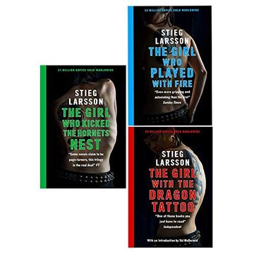 portada Millennium Series 3 Books Collection box set by Stieg Larsson (Books 1 - 3) (The Girl With the Dragon Tattoo, the Girl who Played With Fire & the Girl who Kicked the Hornets Nest)