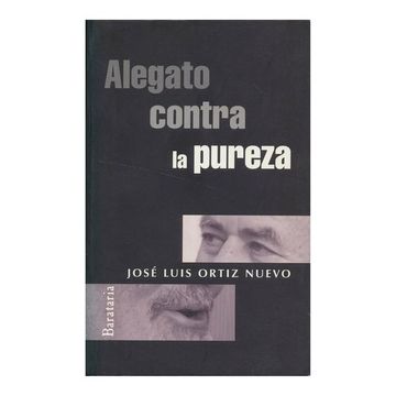 portada Alegato Contra la Pureza (in Spanish)