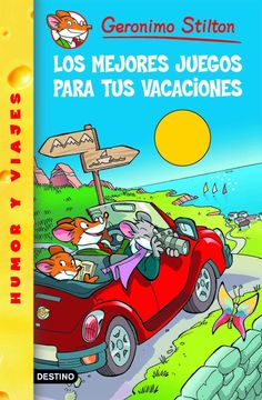 portada geronimo stilton 28: los mejores juegos para tus vacaciones (in Spanish)