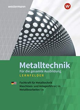 portada Metalltechnik für die Gesamte Ausbildung. Schülerband