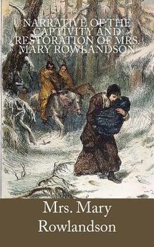 portada Narrative of the Captivity and Restoration of Mrs. Mary Rowlandson 