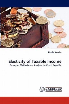 portada elasticity of taxable income (en Inglés)