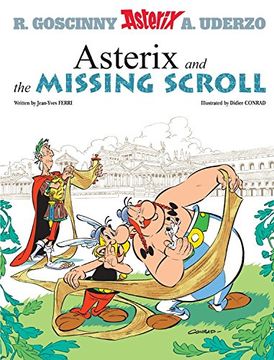 portada Asterix And The Missing Scroll (en Inglés)