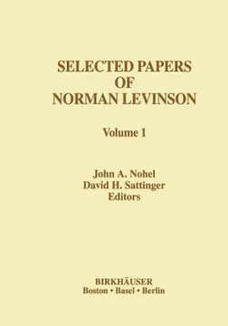 portada Selected Papers of Norman Levinson (en Inglés)