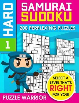 portada Hard Samurai Sudoku: 200 Perplexing Puzzles (en Inglés)