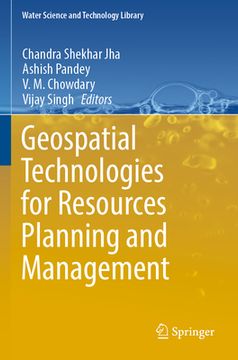 portada Geospatial Technologies for Resources Planning and Management