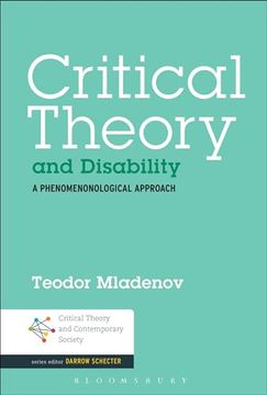 portada Critical Theory and Disability (in English)