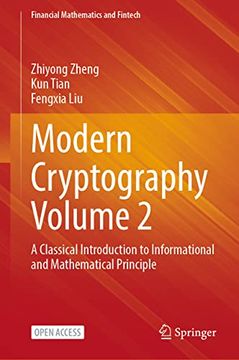portada Modern Cryptography Volume 2 (en Inglés)