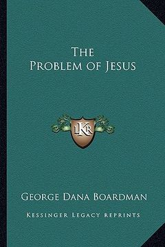 portada the problem of jesus (en Inglés)
