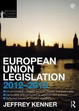 portada european union legislatin 2012-2013