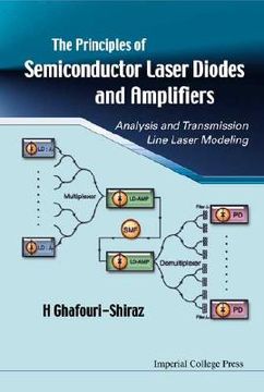 portada Principles of Semiconductor Laser Diodes and Amplifiers: Analysis and Transmission Line Laser Modeling (in English)
