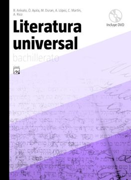 portada Literatura Universal Bachillerato (2009) - 9788421840306