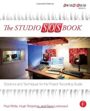 portada the studio sos book: solutions and techniques for the project recording studio (en Inglés)