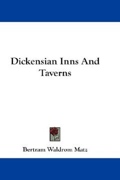 portada dickensian inns and taverns (in English)