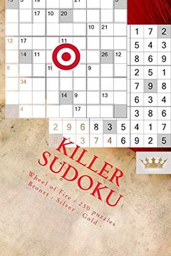 portada Killer Sudoku - Wheel of Fire - 250 Puzzles Bronzt - Silver -Gold - Vol. 173: 9 x 9 Pitstop. Enjoy This Excellent Sudoku. (en Inglés)