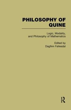 portada logic: philosophy of quine (en Inglés)