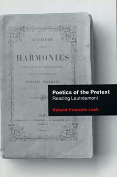 portada Poetics of the Pretext: Reading Lautréamont (en Inglés)