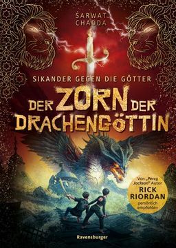 portada Sikander Gegen die Götter, Band 2: Der Zorn der Drachengöttin (Rick Riordan Presents) (en Alemán)