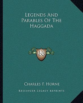 portada legends and parables of the haggada (en Inglés)