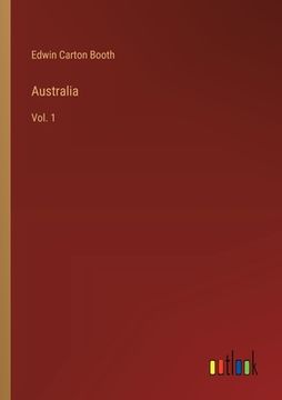 portada Australia: Vol. 1 (in English)