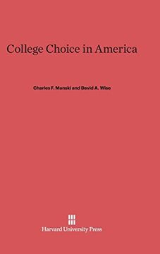 portada College Choice in America 