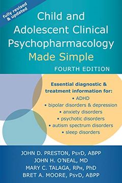 portada Child and Adolescent Clinical Psychopharmacology Made Simple (en Inglés)