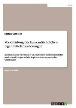 portada Verscharfung Der Bankaufsichtlichen Eigenmittelanforderungen (German Edition)