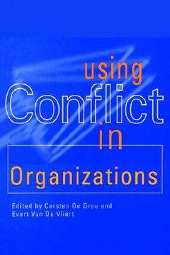 portada using conflict in organizations (en Inglés)