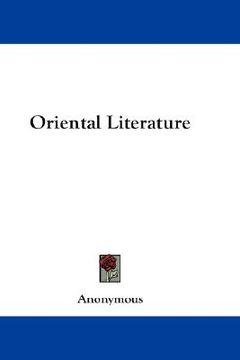 portada oriental literature (in English)
